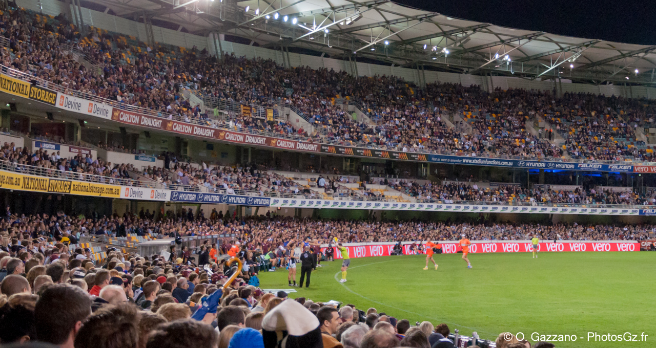 Stade de cricket-football Australien / Brisbane